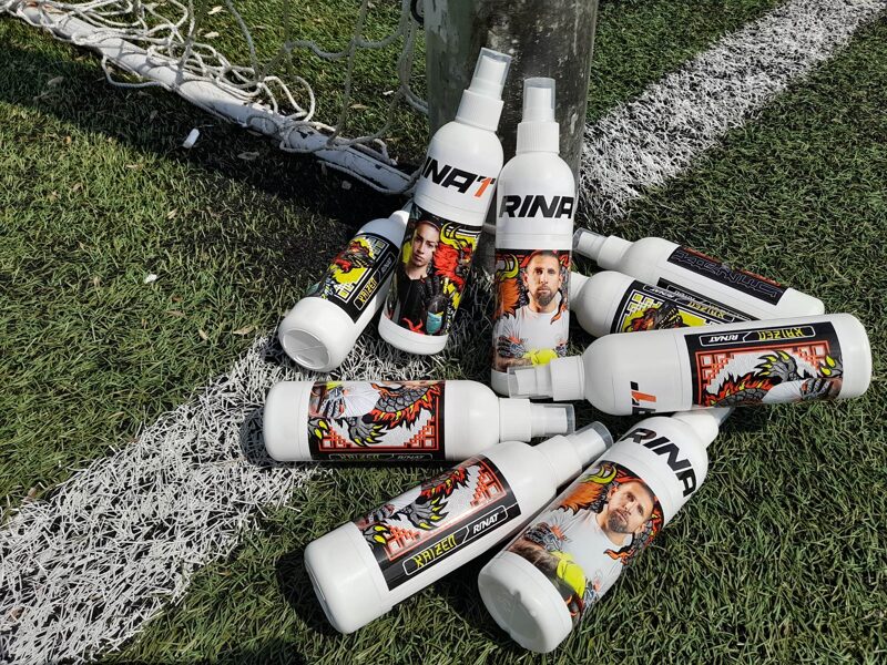 Water Spray flakon Rinat felirat nélkül(Férfi, vagy Női logóval) 200 ml